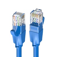 Cable de Red UTP Cat6, Cable de Conexión Ethernet de Alta Velocidad, Cable de Cobre Trenzado de 24 AWG, Estándar ANSI TIA568.2-D para Centro de Datos
