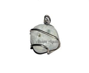 Pierre de Lune arc-en-ciel Roulés Pendentifs Pierres Précieuses Pendentifs - Product Image 1