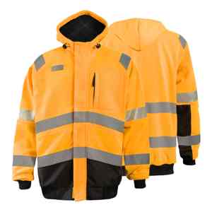 เสื้อแจ็กเก็ตใส่ทำงานเพื่อความปลอดภัยสะท้อนแสงชุดทำงานฤดูหนาว - Product Image 4