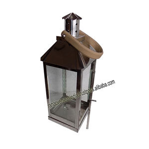 Linterna colgante elegante de acero inoxidable, linterna de alta calidad para bodas y decoración de eventos al aire libre, novedad - Product Image 6