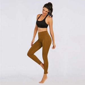 Leggings de yoga d'entraînement pour femmes avec peau en relief OEM Leggings imprimés léopard pour femmes - Product Image 3
