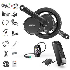 <span class=keywords><strong>Kit</strong></span> de Motor Eléctrico <span class=keywords><strong>Bafang</strong></span> BBS de Transmisión Media sin Escobillas de 250W 350W 500W 36V para Conversión de Bicicletas Eléctricas con Opción de Batería - Product Image 1