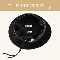 Bérets d'extérieur en gros, très demandés, en tissu doux, nouveau design, confortables, 100 % laine, ajustables, unisexes, toutes saisons