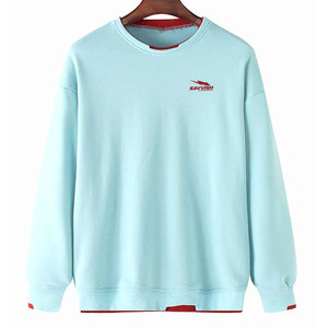 Sweatshirts d'hiver en molleton à logo personnalisé pour hommes séchage rapide et coupe-vent en coton avec col à capuche et technique de teinture unie - Product Image 1