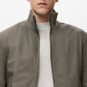 Chaqueta Casual de Alta Calidad para Hombre, Nueva, para Otoño, Trabajo y Uso Diario / Cierre de Cremallera con Cuello Alto, Chaqueta Transpirable 2026 - Product Image 3