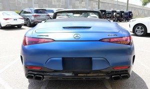 Clean Blue 2024 Mercede-s-Ben-z SL-Class AMG SL 63 4MATIC Usado con asientos calefactables Asientos de cuero Navegación Asistencia al conductor - Product Image 3