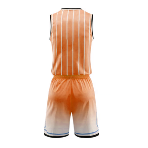 Tenues de basketball pour hommes en polyester 100% de haute qualité, respirantes, antibactériennes, à séchage rapide, sur mesure pour les équipes - Product Image 6