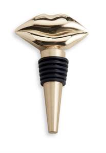 Stylish modern metal <b>bottle</b> <b>stopper</b> with geometric shape for elegant tabletop decoration display - Product Image 5