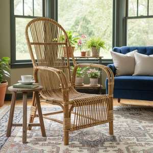 Mobilier en rotin écologique Revêtement résistant aux intempéries Conception légère pour une utilisation intérieure et extérieure dans le salon ou la ferme - Product Image 4