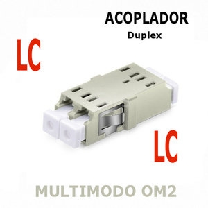 Acoplador de Fibra Óptica Multimodo LC OM2 - Product Image 1