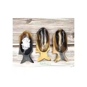 <b>Best</b> Quality Polished <b>Natural</b> Buffalo Horn Eco-Friendly Soap Holder Home Decor From India - Product Image 3