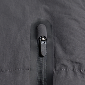 Latest Style Lightweight Windproof <b>Canvas</b> Puffer Jacket for Men Custom Made Logo Printing Stand Collar Polyester Fabric Winter - Product Image 4