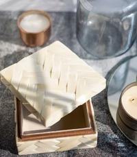 Incrustation d'os de luxe de qualité supérieure faite à la main Offre Spéciale incrustation d'os boîte à bijoux grise douée meilleure vente boîte d'incrustation d'os - Product Image 2