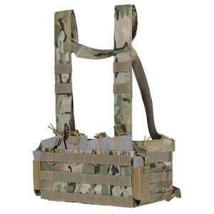 Aparejo táctico para el pecho Aparejos para el pecho de asalto Chaleco modular desmontable ajustable con bolsa de revista 5,56/7,62 Aparejo táctico para el pecho - Product Image 3