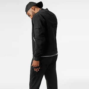 Blouson d'aviateur tendance pour hommes avec fermeture à glissière Veste légère, élégante et décontractée pour le printemps et l'automne Vêtements d'extérieur à la mode - Product Image 1