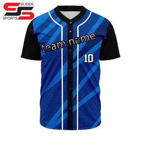 Maillot de baseball respirant à manches courtes et col en V de haute qualité - Product Image 3