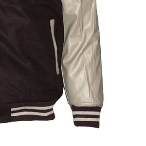 Venta al por mayor ropa de calle al aire libre chaqueta de moda para hombres logotipo personalizado carta de béisbol College CollegeBaseballjacket para hombres DDP envío - Product Image 6