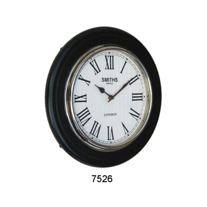 New Arrival Vintage Classical Design Metal <b>Wall</b> <b>Clock</b> Custom Size Best Quality Iron <b>Wall</b> <b>Clock</b> With Yellow Face for Sale - Product Image 4