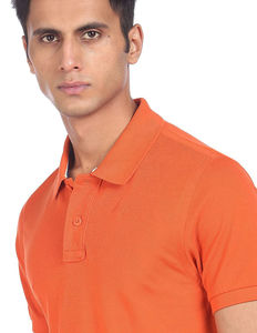 Venta al por mayor de secado rápido 3 botones de golf de los hombres para las camisas de diseño personalizado de la marca de manga corta de poliéster/algodón de punto informal de talla grande - Product Image 5