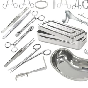 Juego de Instrumentos Quirúrgicos Básicos de Primera Calidad, de Acero Inoxidable, Manuales, Reutilizables, para Uso en Cirugía General - Product Image 3