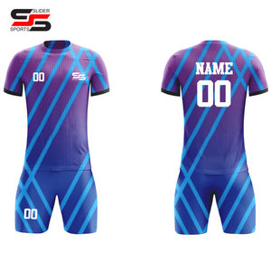 2025 Venta al por mayor Última temporada Club de fútbol Jersey Sublimación Kit de uniforme de fútbol para hombres Conjuntos de fútbol clásicos de grado superior - Product Image 5