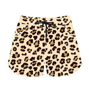 Pantalones cortos de moda de verano de alta calidad para mujer, patrón estampado personalizado, secado rápido y transpirable para deportes, gimnasio, entrenamiento físico - Product Image 2