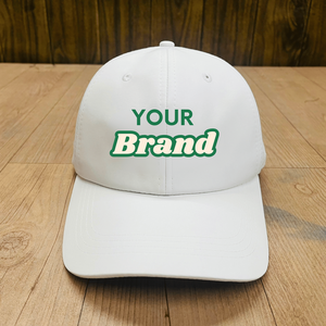 Gorras de Béisbol Lisas para Hombre y Mujer, Blancas, de Poliéster, con Parche Bordado Personalizado, Etiquetas Tejidas, 6 Paneles, de Vietnam - Product Image 1