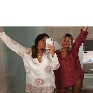 เสื้อสายเดี่ยวผ้าเรยอนเนื้อดี Shivam Arts สไตล์ชาติพันธุ์ คละสี/ผสมสี ใช้ได้ทุกฤดู ผลิตจากวัสดุวิสโคส คอตตอน/เรยอน/ผ้าฝ้ายเนื้อนุ่ม - Product Image 1