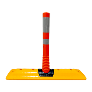 Botón de Demarcación de Carriles de 100 x 75 cm con Barrera de Seguridad Delimitadora para la Gestión del Tráfico Vial - Product Image 3