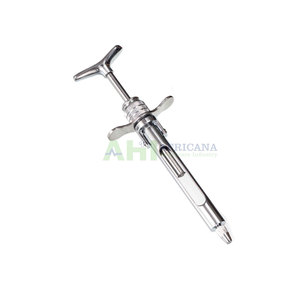 Jeringa Dental Manual de acero inoxidable de alta calidad con diseño de mango ergonómico reutilizable certificado CE - Product Image 5