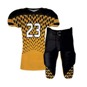 Uniformes de gardien de but de football américain pour adultes - Haute qualité, séchage rapide, short personnalisé, nom de l'équipe, antibactérien, respirant - Product Image 1