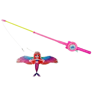 Juego de Caña de Pescar de Dragón para Playa, Caña de 70 cm con Dragón Sirena de 30 cm - Product Image 3
