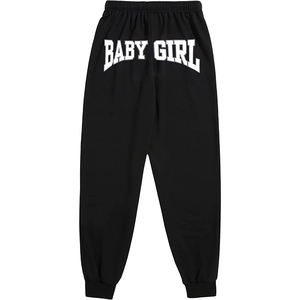 Pantalon de sport en Polyester pour femmes, Jogging, Yoga, taille haute, Jogging, Logo personnalisé, doux, décontracté, avec poche, nouvelle collection - Product Image 1