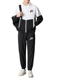 Chándal Unisex Personalizado OEM, Marca Privada B2B, Poliéster/Algodón Lavado, Elástico en Cuatro Direcciones, Secado Rápido, Transpirable, Sudadera con Cremallera ODM - Product Image 4