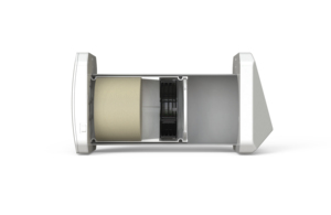 Ventilador de Recuperación de Calor (HRV) Zephyr de Pared para una Sola Habitación, Intercambiador de Calor Cerámico, Wi-Fi, 90% de Recuperación de Calor, Flexible, Moderno, para Hotel - Product Image 5