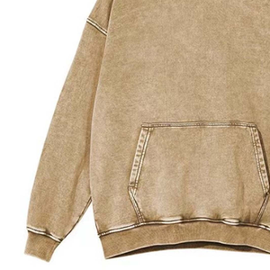 เสื้อมีฮู้ดผ้าเกล็ดปลาเทอร์รี่สำหรับผู้ชายเสื้อแนวสตรีทโอเวอร์ไซส์แบบกำหนดเองได้ดิจิตอลสำหรับฤดูหนาว - Product Image 4