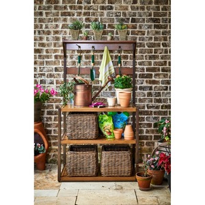 Inspired Visions <b>Wicker</b> Decorative <b>Basket</b> Handmade Storage <b>Basket</b> Wholesale eco-friendly Made in Viet Nam - Product Image 6