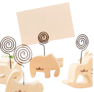 Porte-cartes rond de printemps minimaliste Support de carte de visite et d'affaires de table multicolore élégant pour fournitures de bureau et de maison - Product Image 1