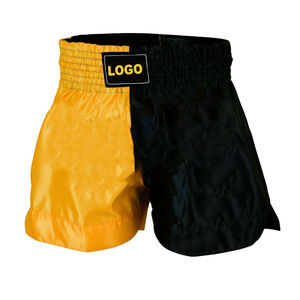 Pantalones cortos de Muay Thai hechos a medida para hombre, pantalones cortos de lucha MMA, pantalones cortos de boxeo Muay, entrenamiento, gimnasio, jaula, Lucha, bañadores de Kickboxing para niños - Product Image 1
