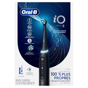 Cepillo de dientes eléctrico recargable Oral-B iO Deep Clean + Whiten con sensor de presión visible, temporizador de 2 minutos, 5 modos de limpieza - Product Image 3