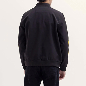 2025 chaqueta de bombardero hecha a medida de alta calidad para hombre tela de lona de calidad chaqueta de talla grande con logotipo alto para hombre personalizada - Product Image 6