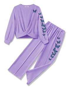 Conjuntos Deportivos de Dos Piezas para Niñas, Talla Grande, Transpirables, Ligeros y Ecológicos, con Logotipo Personalizado, Estilo Jogger Informal para Invierno 2022 - Product Image 1