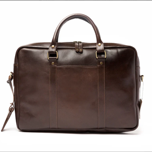 Leather Anniversary Christmas Gifts for Him Personalized Gifts for Him Leather <b>Briefcase</b> Man - Product Image 2