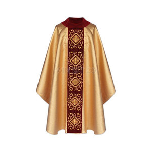 Chasuble de prêtre sur mesure à bas prix Logo personnalisé de haute qualité Service OEM Top tendance - Product Image 2