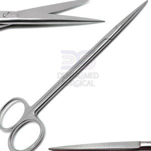 Ensemble de ciseaux chirurgicaux manuels de haute qualité Service de fabrication OEM en acier inoxydable disponible pour les instruments chirurgicaux de base - Product Image 3