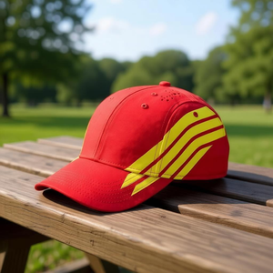 Casquette de sport unisexe en toile cirée avec broderie 3D de lettres, style décontracté, haute qualité, à bord plat, motif léopard, personnalisable - Product Image 1