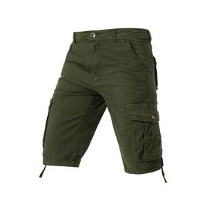 Shorts de travail décontractés pour hommes en gros d'usine, grande taille, couleur unie, style coréen, multi-poches, design tendance et durable - Product Image 6