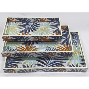 ถาดไม้ Meena ถาดเสิร์ฟอาหารอินเดียถาดเสิร์ฟของตกแต่งโต๊ะ - Product Image 2