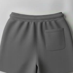 Pantalones Cortos Deportivos Casuales para Hombre con Logotipo Personalizado Bordado, Detalle de Botones, Tela Suave y Elástica, Transpirable, Ecológico, de Secado Rápido - Product Image 4