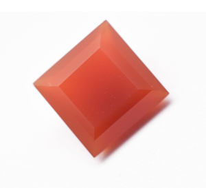 Onyx rouge naturel pierre précieuse carrée coupe princesse 6mm-9mm tailles Agate rouge pour la fabrication de bijoux Applications de bricolage - Product Image 2